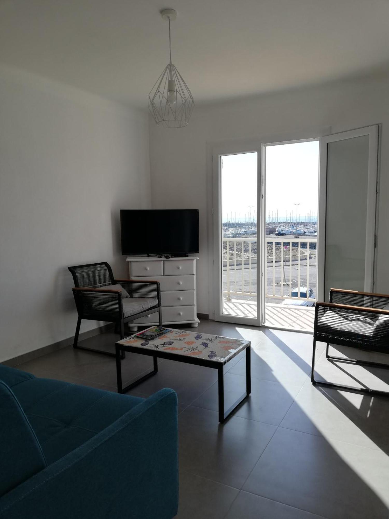 Superbe Appartement Avec Vue Sur Mer Et Port, Parking Prive Saint-Pierre-la-Mer  Exterior foto