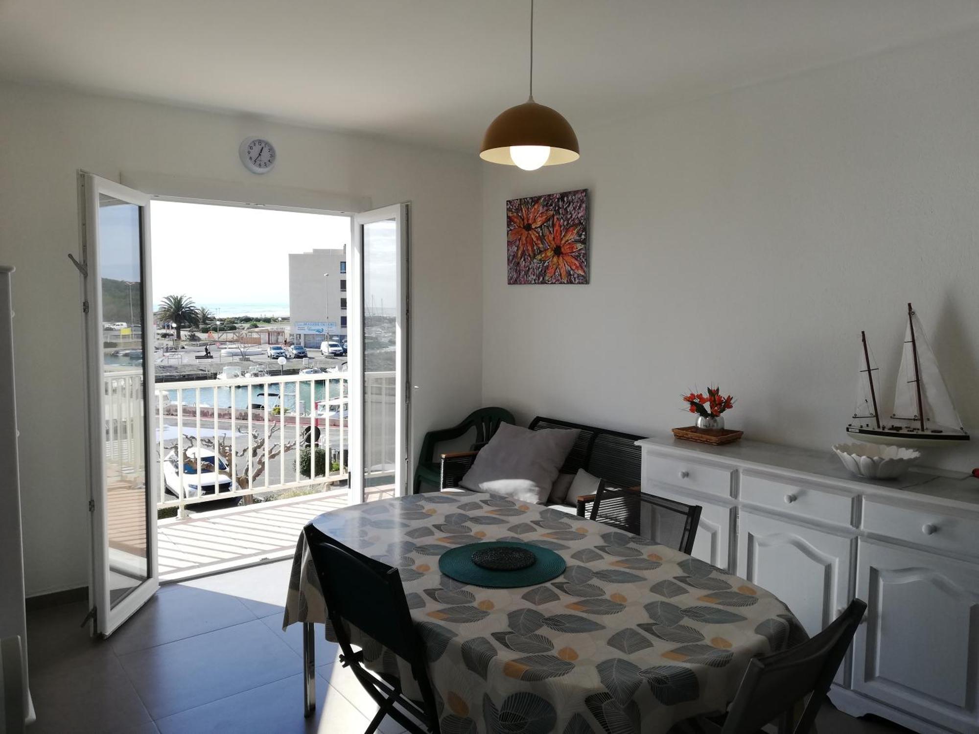 Superbe Appartement Avec Vue Sur Mer Et Port, Parking Prive Saint-Pierre-la-Mer  Exterior foto